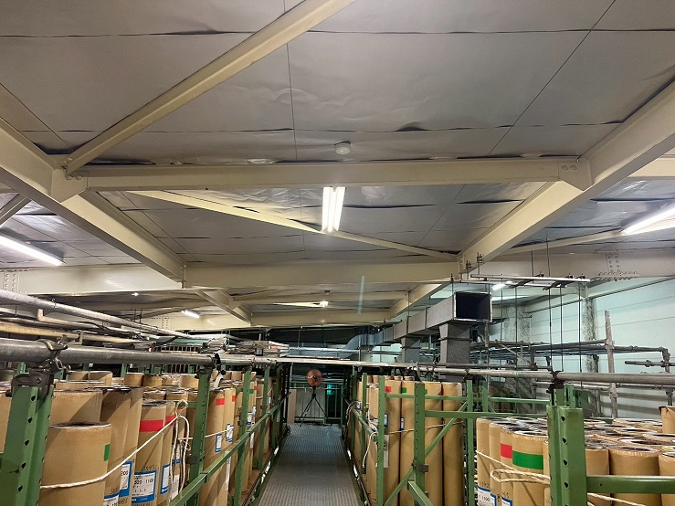 工場遮熱シート工事